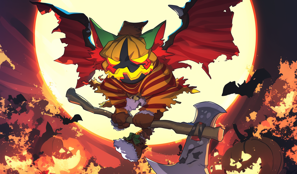 잭오랜턴 일러스트